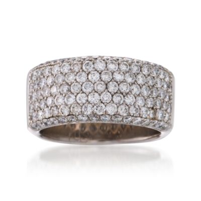 C. 2000 Vintage 2.75 ct. t.w. Diamond Ring in 18kt White Gold. Size 7.5 &mdash; Alt Image 1
