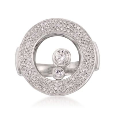 1.50 ct. t.w. Diamond Ring in 18kt White Gold. Size 6.5 &mdash; Alt Image 1