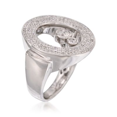 1.50 ct. t.w. Diamond Ring in 18kt White Gold. Size 6.5 &mdash; Alt Image 3
