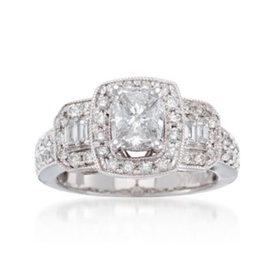 1.70 ct. t.w. Diamond Ring in 14kt White Gold &mdash; Alt Image 1