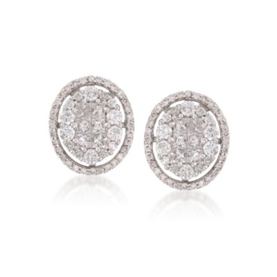 1.98 ct. t.w. Diamond Earrings in 18kt White Gold &mdash; Alt Image 1