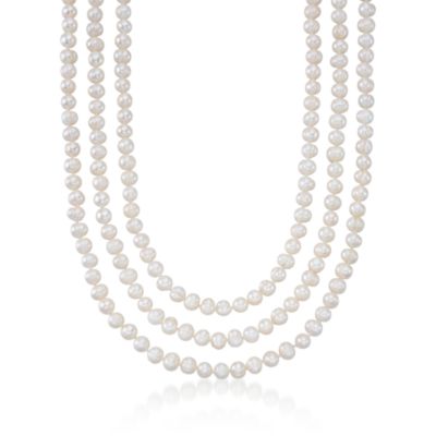 7-8mm Endless Pearl Necklace &mdash; Alt Image 1