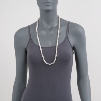 7-8mm Endless Pearl Necklace &mdash; Alt Image 2