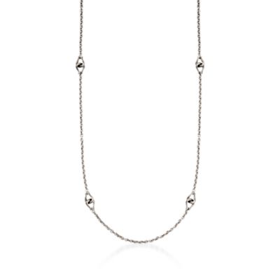 Scott Kay Sterling Silver Knot Necklace &mdash; Alt Image 1