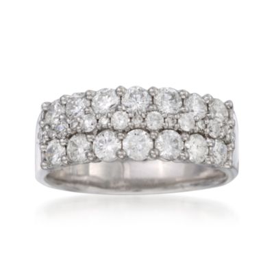 1.50 ct. t.w. Diamond Wedding Ring in 14kt White Gold &mdash; Alt Image 1