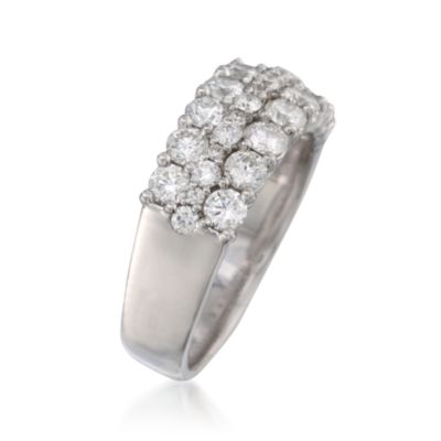 1.50 ct. t.w. Diamond Wedding Ring in 14kt White Gold &mdash; Alt Image 3