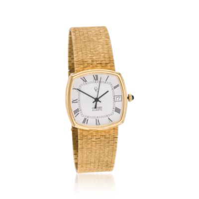 C. 1980 Vintage Concord 18kt Yellow Gold Men's Watch. 8.25" &mdash; Alt Image 1