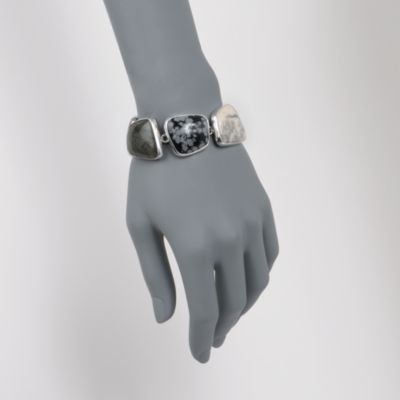 C.1990 Vintage Emilia Castillo  Bracelet In Sterling Silver. 7.5" &mdash; Alt Image 2