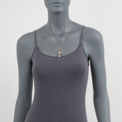 Nugget Necklace in Two-Tone &mdash; Alt Image 4