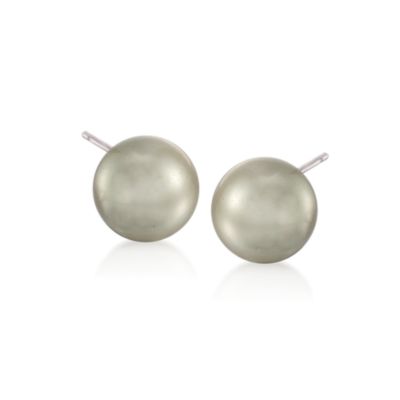 7-Pair Set of Faux Pearl Stud Earrings in Sterling Silver &mdash; Alt Image 3