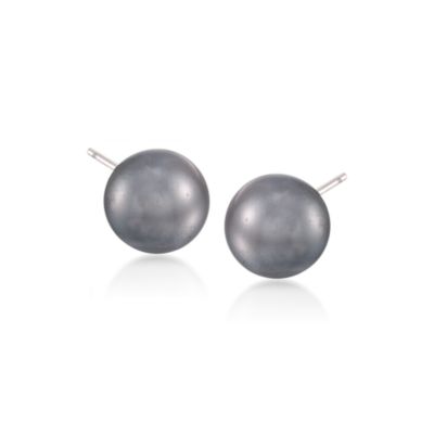 7-Pair Set of Faux Pearl Stud Earrings in Sterling Silver &mdash; Alt Image 6