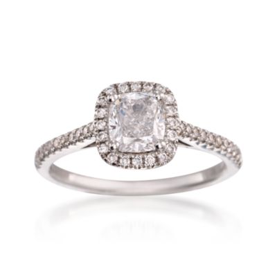 1.32 ct. t.w. Certified Diamond Engagement Ring in 18kt White Gold &mdash; Alt Image 1