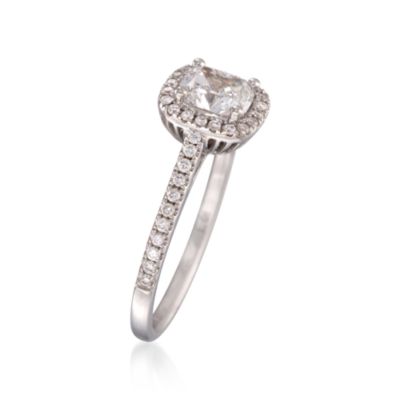 1.32 ct. t.w. Certified Diamond Engagement Ring in 18kt White Gold &mdash; Alt Image 3