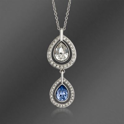 Swarovski Crystal "Mila" Pendant Necklace. 15" &mdash; Alt Image 1