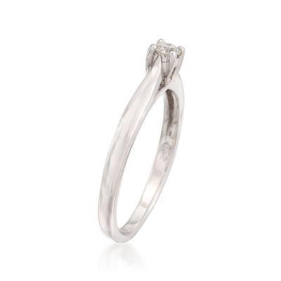.15 Carat Diamond Promise Ring in Sterling Silver &mdash; Alt Image 3