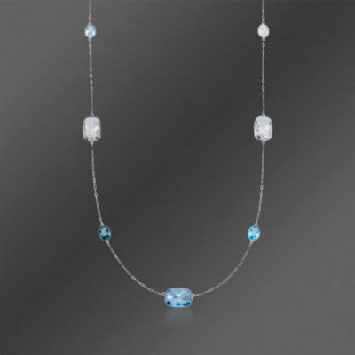 Swarovski Crystal "Neva" Necklace. 31 1/2" &mdash; Alt Image 1