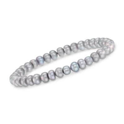3-pc. 6-7mm Gray Pearl Jewelry Set in Sterling Silver &mdash; Alt Image 4