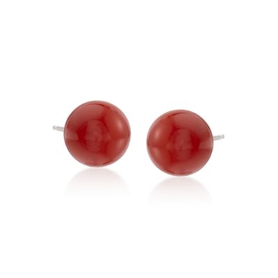 7-Pair Set of 8-8.5mm Multi-Gem Bead Earrings in Sterling Silver &mdash; Alt Image 3