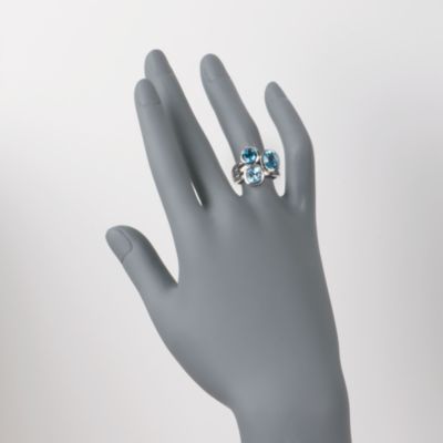 4.05 ct. t.w. Blue Topaz Ring in Sterling Silver &mdash; Alt Image 2