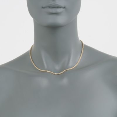 Italian 14kt Yellow Gold Rope Necklace. 20" &mdash; Alt Image 2