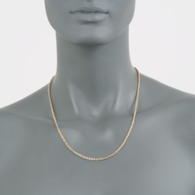 Italian 14kt Yellow Gold Rope Necklace. 20" &mdash; Alt Image 4