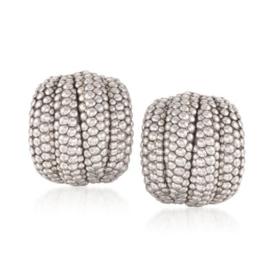 Sterling Silver Beaded Earrings &mdash; Alt Image 1