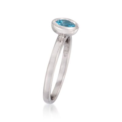 .50 Carat Topaz Ring in Sterling Silver &mdash; Alt Image 3