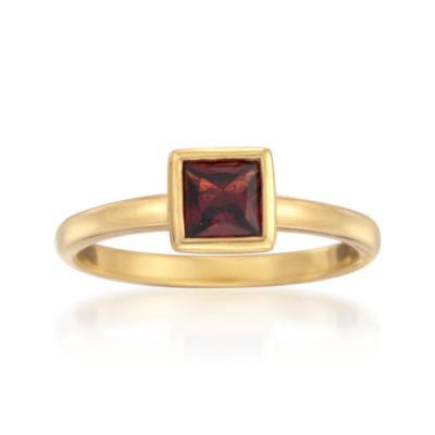 .65 Carat Garnet Ring in 14kt Gold Over Sterling Silver &mdash; Alt Image 1