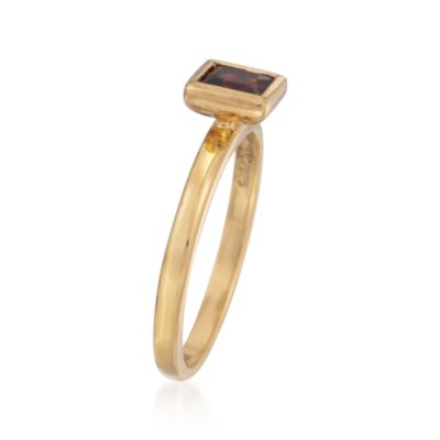 .65 Carat Garnet Ring in 14kt Gold Over Sterling Silver &mdash; Alt Image 3