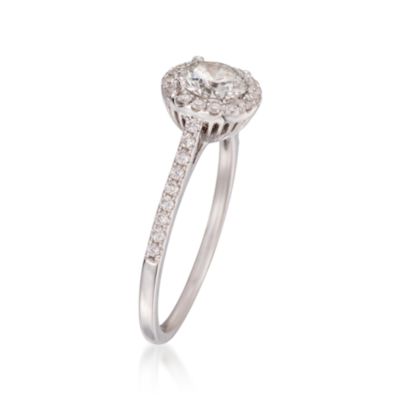 1.00 ct. t.w. Diamond Engagement Ring in 18kt White Gold &mdash; Alt Image 3