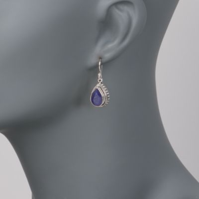 26.60 ct. t.w. Purple Sapphire Pendant and Earrings Set in Sterling Silver &mdash; Alt Image 5