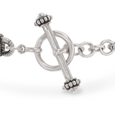 6.05 ct. t.w. Blue Topaz Bracelet in Sterling Silver and 14kt Yellow Gold. 7" &mdash; Alt Image 3