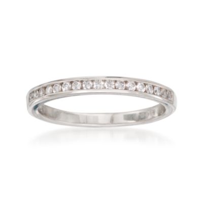 C. 1990 Vintage Tiffany Jewelry .25 ct. t.w. Diamond Ring In Platinum. Size 7 &mdash; Alt Image 1