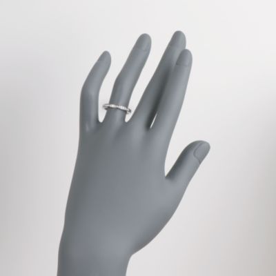 C. 1990 Vintage Tiffany Jewelry .25 ct. t.w. Diamond Ring In Platinum. Size 7 &mdash; Alt Image 2