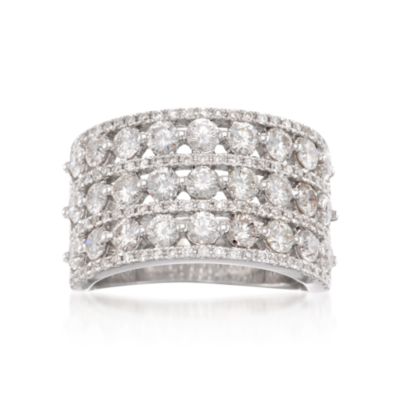 2.50 ct. t.w. Diamond Ring in 18kt White Gold. Size 6 &mdash; Alt Image 1