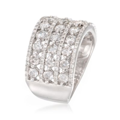 2.50 ct. t.w. Diamond Ring in 18kt White Gold. Size 6 &mdash; Alt Image 3