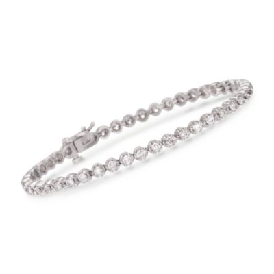 3.00 ct. t.w. Diamond Tennis Bracelet in Platinum. 7" &mdash; Alt Image 1