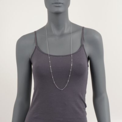 .90 ct. t.w. Blue Topaz and .10 ct. t.w. Diamond Station Necklace in Sterling Silver &mdash; Alt Image 6