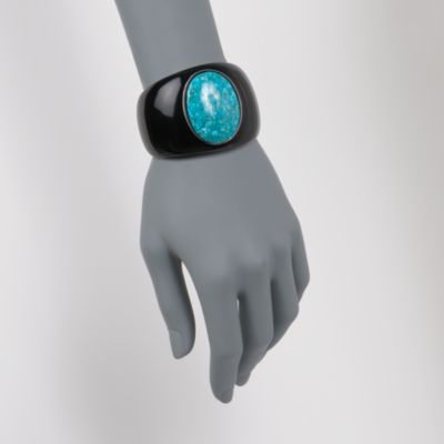 Tuquoise Mosaic Cuff Bracelet. 7" &mdash; Alt Image 2