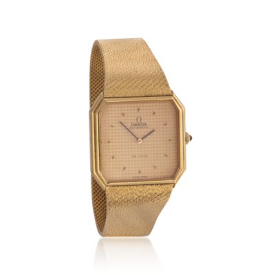 C. 1978 Vintage Omega 18kt Yellow Gold Men's Watch. Size 7 &mdash; Alt Image 1