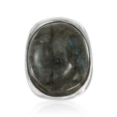 Labradorite Ring in Sterling Silver &mdash; Alt Image 1