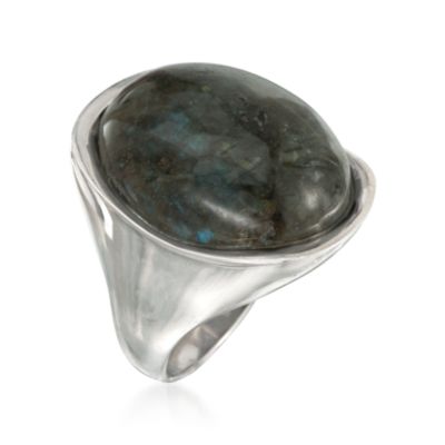 Labradorite Ring in Sterling Silver &mdash; Alt Image 3