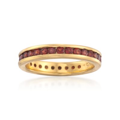 1.50 ct. t.w. Garnet Ring in 14kt Gold Over Sterling &mdash; Alt Image 1