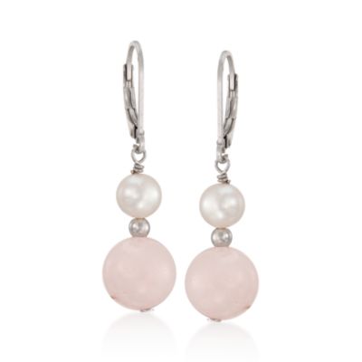 Set of Five Multi-Gemstone and Pearl Earrings &mdash; Alt Image 4