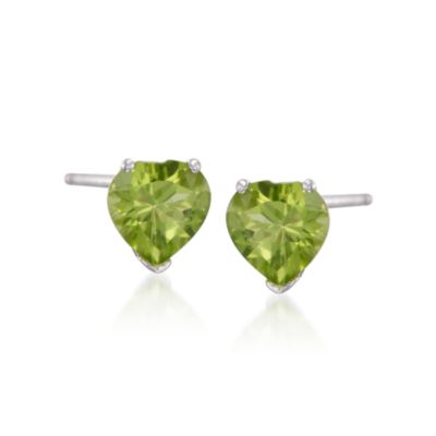 5-Pair Set of 8.10 ct. t.w. Multi-Gemstone Heart Earrings in Sterling Silver &mdash; Alt Image 7