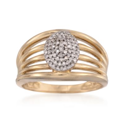 .20 ct. t.w. Diamond Stacked-Look Ring in 14kt Yellow Gold &mdash; Alt Image 1