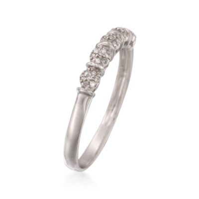 .10 ct. t.w. Diamond Band in 14kt White Gold &mdash; Alt Image 3