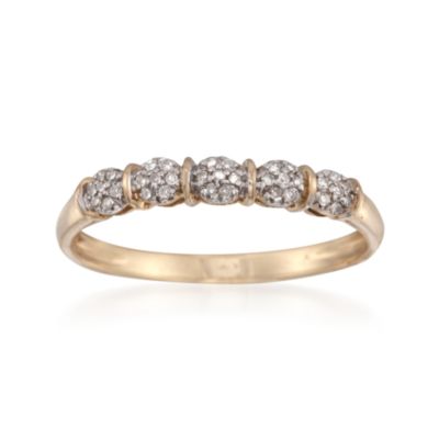.10 ct. t.w. Diamond Band in 14kt Yellow Gold &mdash; Alt Image 1