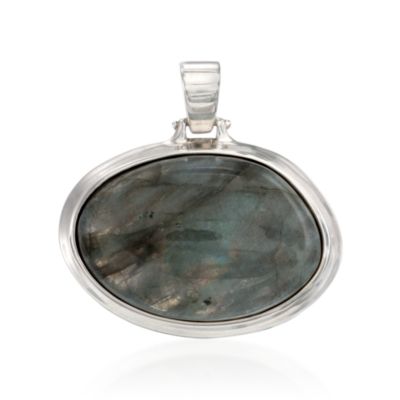Labradorite Pendant in Sterling Silver &mdash; Alt Image 1