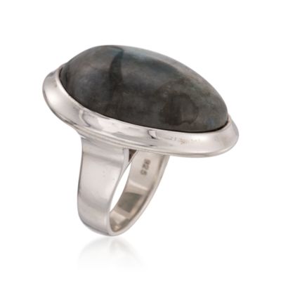 Labradorite Ring in Sterling Silver &mdash; Alt Image 3